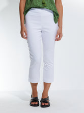 Load image into Gallery viewer, Cropped Bengaline Pant - white