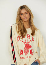 Load image into Gallery viewer, Wild High-Low vintage Sweat Natural