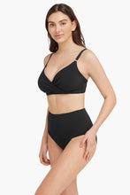 Load image into Gallery viewer, Messina Twist Front Dd/E Cup Bra - Black